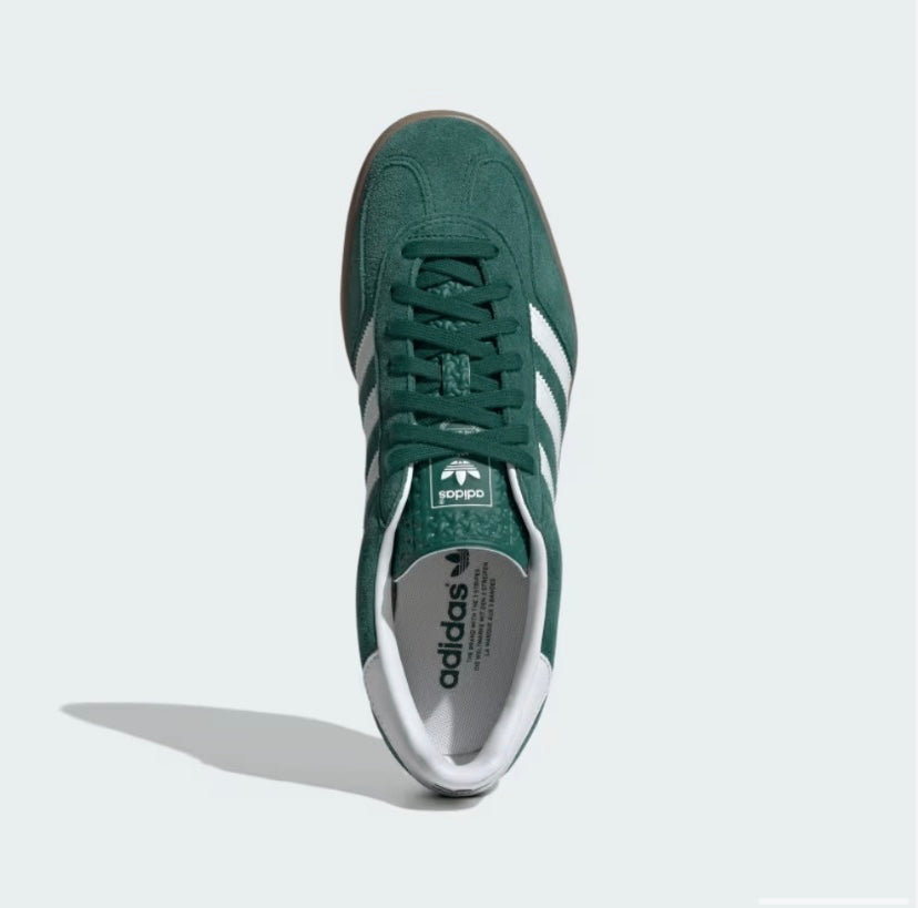 Adidas Gazelle Indoor Collegiate Green Gum