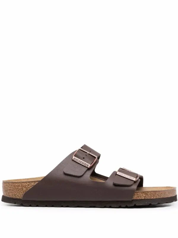 Birkenstock Arizona Birko Flor Dark Brown