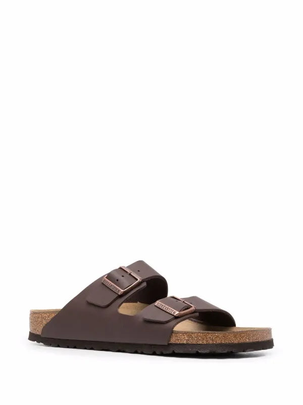 Birkenstock Arizona Birko Flor Dark Brown
