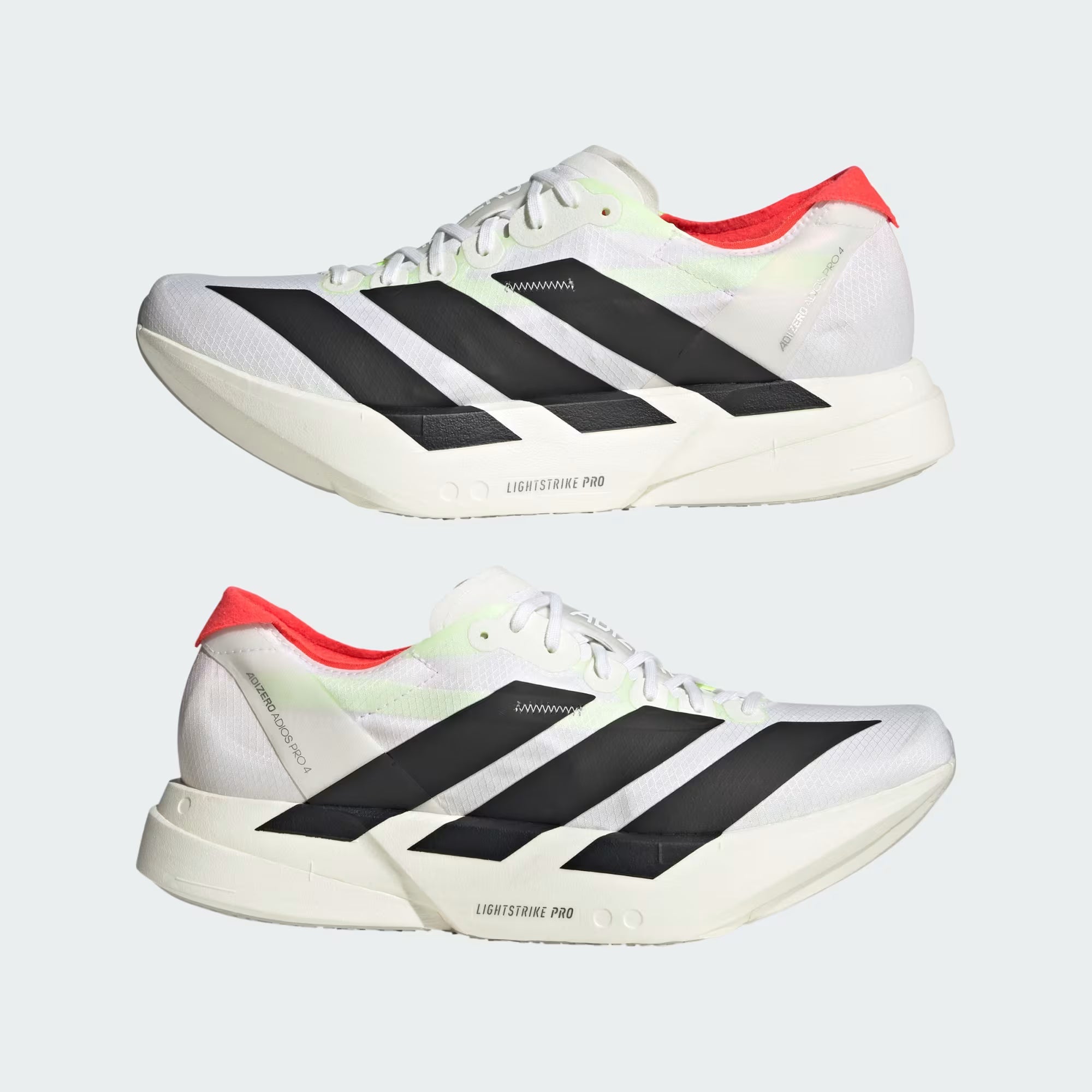 Tênis Adizero Adios Pro 4 White Black Red