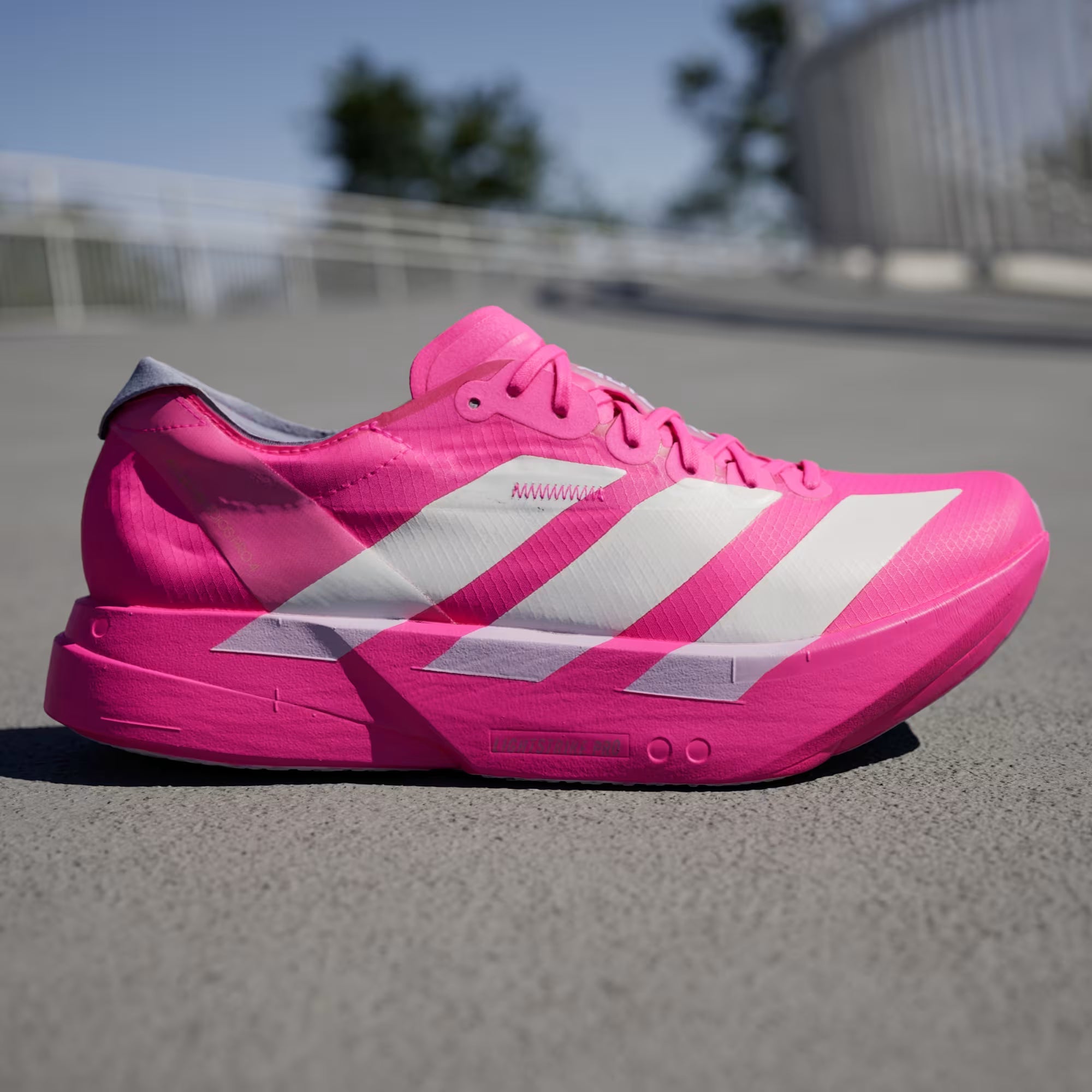 Tênis Adizero Adios Pro 4 Shock Pink