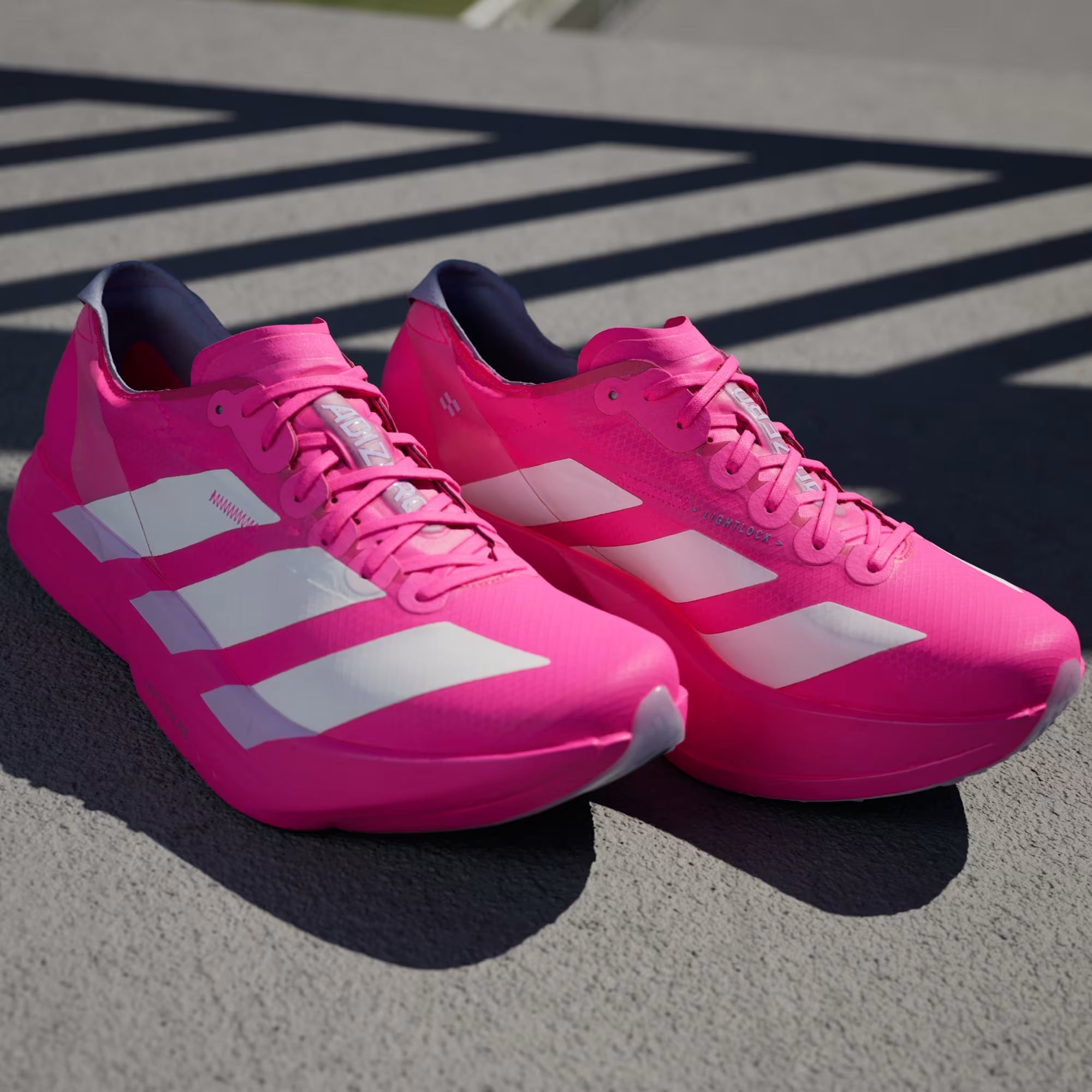 Tênis Adizero Adios Pro 4 Shock Pink